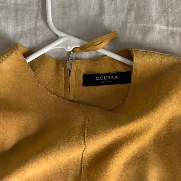 Muubaa Dresses & Skirts - Muubaa Golden Yellow shift dress